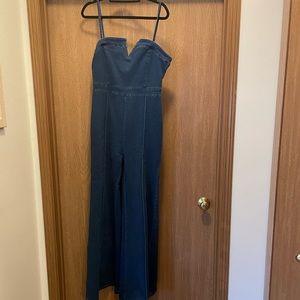 Flying tomato denim jumpsuit